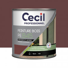 Peinture Bois Acrylique Cécil Professionnel PEB45 Rouge Basque