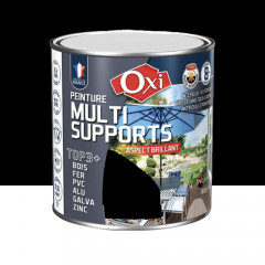 Peinture Multi-Supports Top3+ OXI Noir Brillant