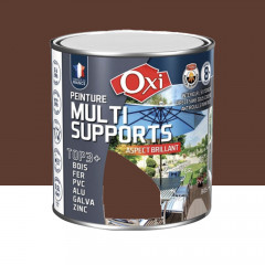 Peinture Multi-Supports Top3+ OXI Brun Brillant