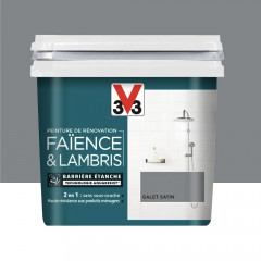 Peinture De Rénovation V33 Faïence & Lambris Galet - 0,75L