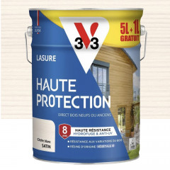 Lasure Haute Protection Hydrofuge V33 Cèdre Blanc