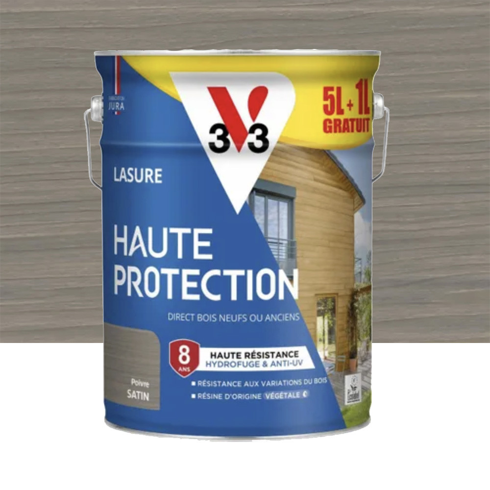 Lasure Haute Protection Hydrofuge V33 Poivre pas cher — free download
