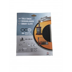 Abrasifs métaux Toile Émeri NESPOLI Grain 60