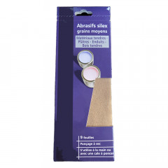 Assortiment Abrasifs Silex Matériaux tendres