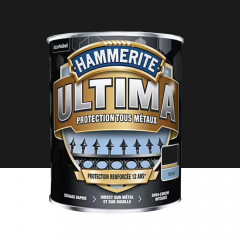 Peinture Fer Hammerite ULTIMA Brillant Noir - 0,75L
