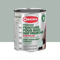 Peinture Bois Owatrol Mat Profond Gris antique