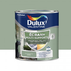 Peinture DULUX VALENTINE Ecran+ Multi-supports Vert provence - 0,5L