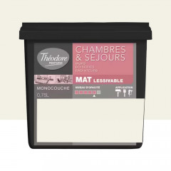 Peinture Chambres & Séjours Théodore Mat Monocouche Kimono - 0,75L