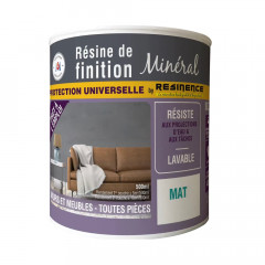 Résine Finition Minérale RESINENCE Protection universelle Mat - 0,5L