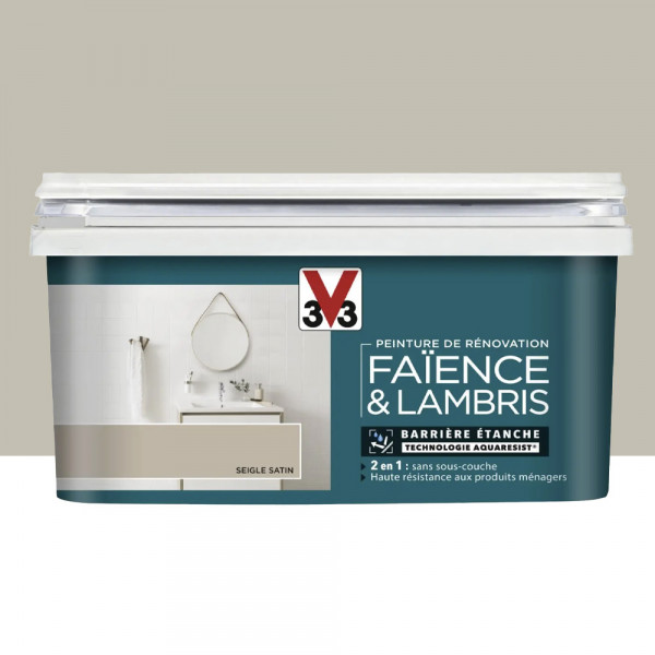 Peinture De Rénovation V33 Faïence & Lambris Seigle - 2L