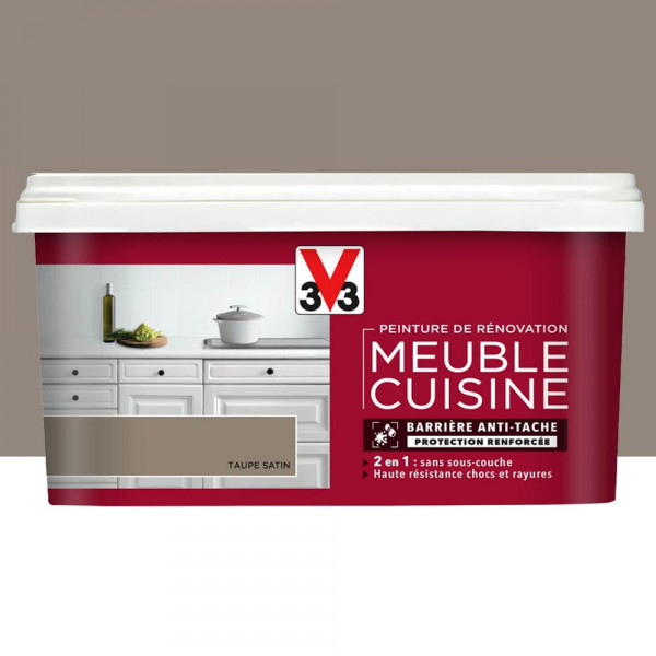Peinture De Rénovation V33 Meuble De Cuisine Taupe - 2L