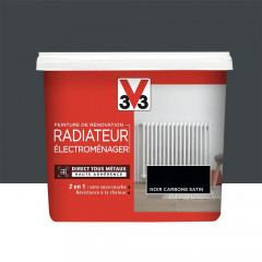 Peinture De Rénovation V33 Radiateur Électroménager Noir carbone - 0,75L