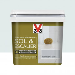 Peinture De Rénovation V33 Sol & Escalier Tendre Gris - 0,75L