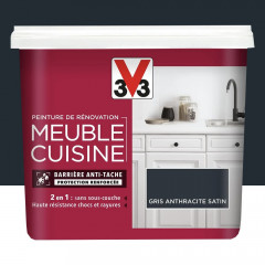 Peinture De Rénovation V33 Meuble De Cuisine Gris anthracite - 0,75L