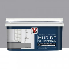 Peinture de rénovation V33 Mur de Salle de Bain Galet - 2L