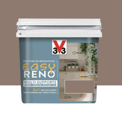 Peinture Multi-Supports V33 Easy Réno Taupe - 0,75L