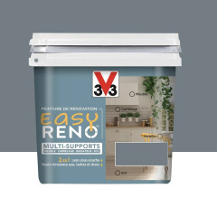 Peinture Multi-Supports V33 Easy Réno Gris galet - 0,75L