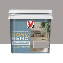 Peinture Multi-Supports V33 Easy Réno Gris lune - 0,75L