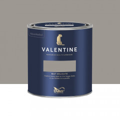 Peinture Valentine Murs et boiseries DULUX VALENTINE Gris chimère - 0,5L