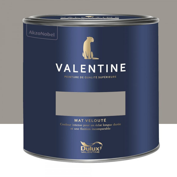 Peinture Valentine Murs et boiseries DULUX VALENTINE Gris chimère - 2L