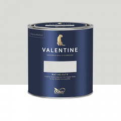 Peinture Valentine Murs et boiseries DULUX VALENTINE Blanc Frisson - 0,5L