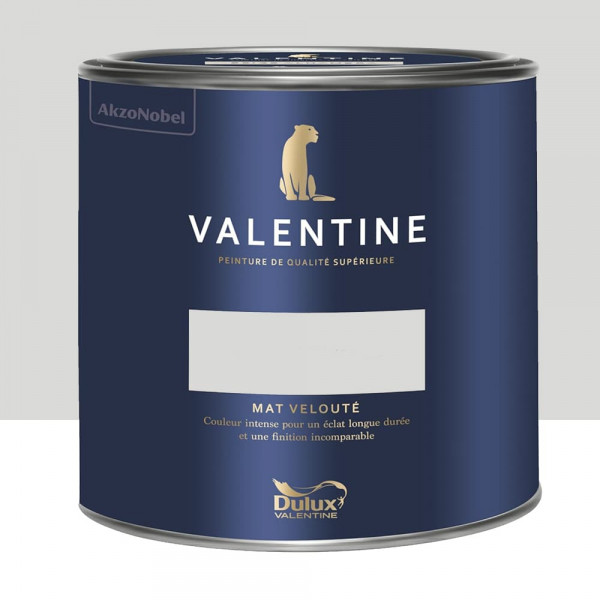 Peinture Valentine Murs et boiseries DULUX VALENTINE Blanc Frisson - 2L