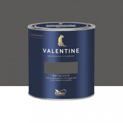 Peinture Valentine Murs et boiseries DULUX VALENTINE Noir magnetite - 0,5L