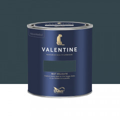Peinture Valentine Murs et boiseries DULUX VALENTINE Tumulte marine - 0,5L
