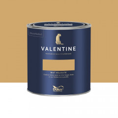 Peinture Valentine Murs et boiseries DULUX VALENTINE Jaune idole - 0,5L