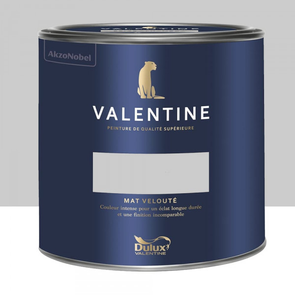 Peinture Valentine Murs et boiseries DULUX VALENTINE Esquisse cendrée - 2L