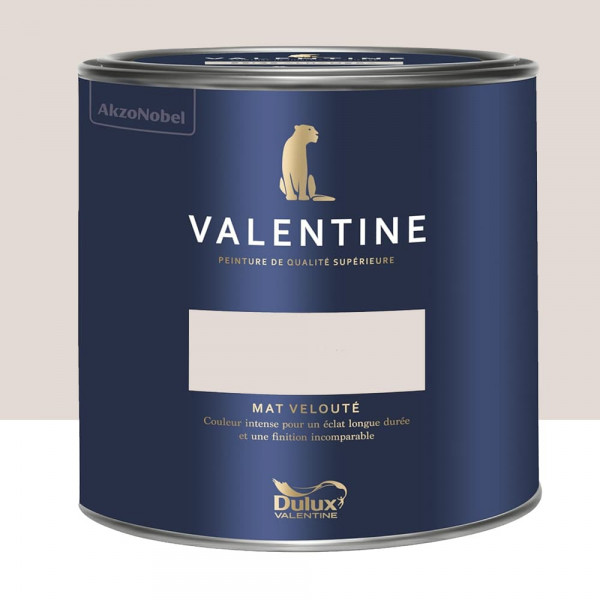 Peinture Valentine Murs et boiseries DULUX VALENTINE Rose caprice - 2L