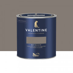 Peinture Valentine Murs et boiseries DULUX VALENTINE Brun Tourbé - 0,5L