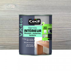 Vernis Intérieur CECIL VX401 Gris Vieilli Mat - 0,5L