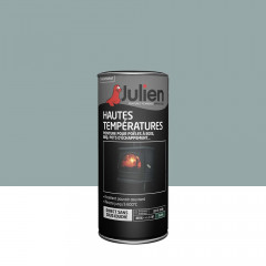 Bombe de peinture JULIEN Hautes températures Aluminium Satin - 400ml