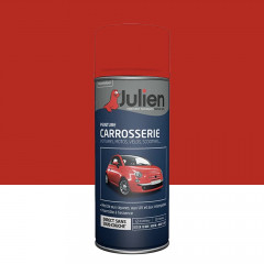 Bombe de peinture JULIEN Carrosserie Rouge Brillant (37114) - 400ml