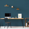 Peinture Murs, Boiseries, Radiateurs RIPOLIN Velours Bleu Seychelles - ambiance
