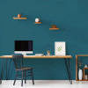 Peinture Murs, Boiseries, Radiateurs RIPOLIN Velours Bleu ainhoa - ambiance