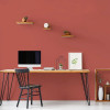 Peinture Murs, Boiseries, Radiateurs RIPOLIN Velours Rouge chianti - ambiance