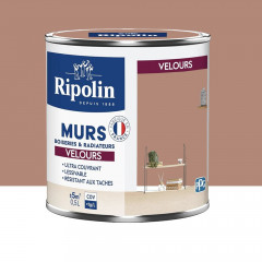 Peinture Murs, Boiseries, Radiateurs RIPOLIN Velours Ocre wadi - 0,5L