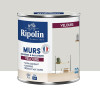 Peinture Murs, Boiseries, Radiateurs RIPOLIN Velours Blanc Champagny - 0,5L