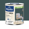 Peinture acrylique RIPOLIN Esprit Déco Satin Vert armerie - 0,5L
