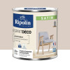 Peinture acrylique RIPOLIN Esprit Déco Satin Café au lait - 0,5L