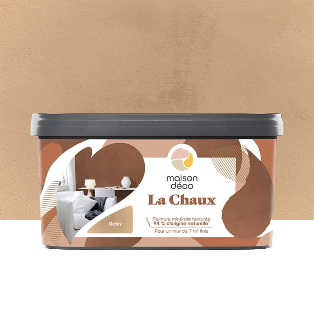 Peinture minérale MAISON DÉCO La Chaux Rotin - 2,5L