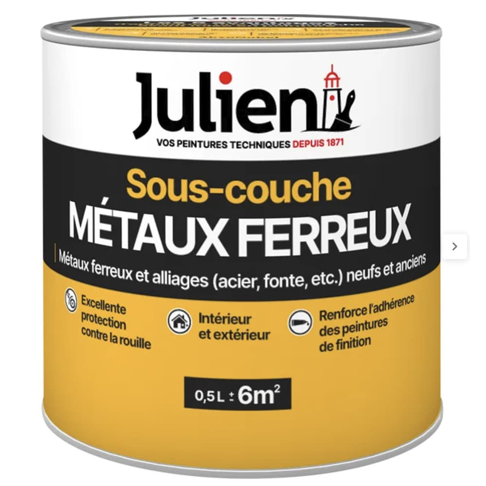 Sous-couche JULIEN Métaux ferreux - 0,5L