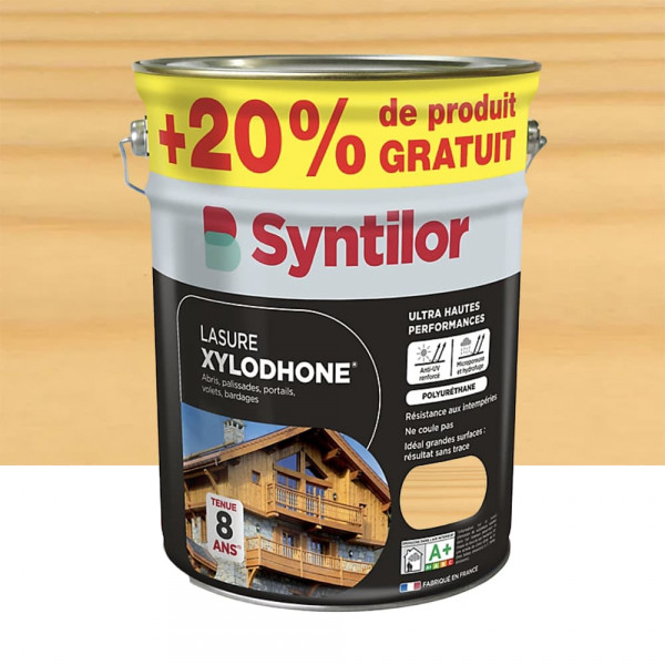Lasure Xylodhone SYNTILOR 8 ans Incolore - 6L
