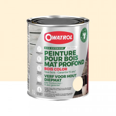 Peinture Bois Owatrol Mat Profond Lin - 1L