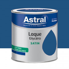 Laque Glycéro Satin ASTRAL Bleu Pétrole - 0,5L