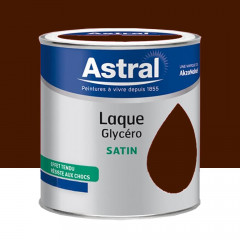 Laque Glycéro Satin ASTRAL Châtaigne - 0,5L