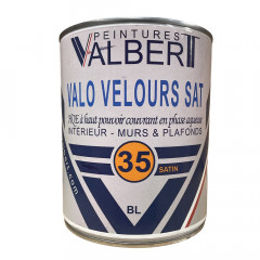 Peinture VALO VELOURS SAT Peintures VALBERT Blanc - 1L