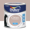 Peinture acrylique mat DULUX VALENTINE Crème de couleur Marron glacé - 0,5L